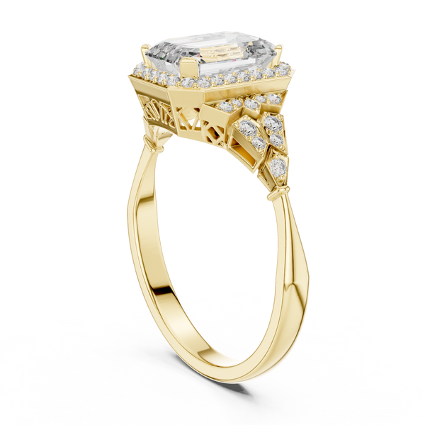 First-class Lab grown diamond Ring design