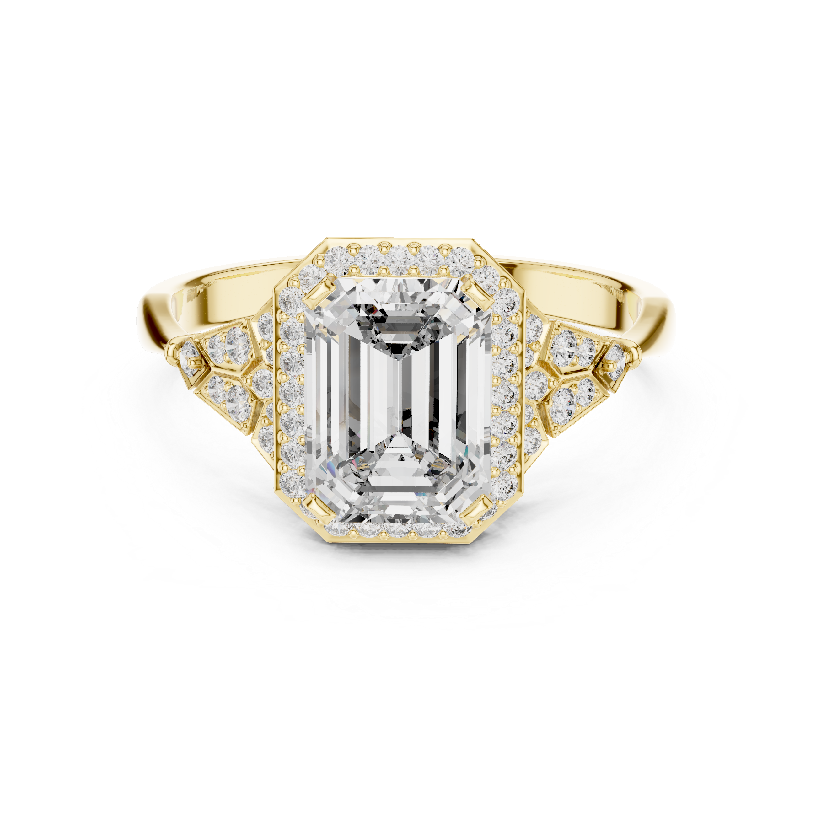 First-class Lab grown diamond Ring design