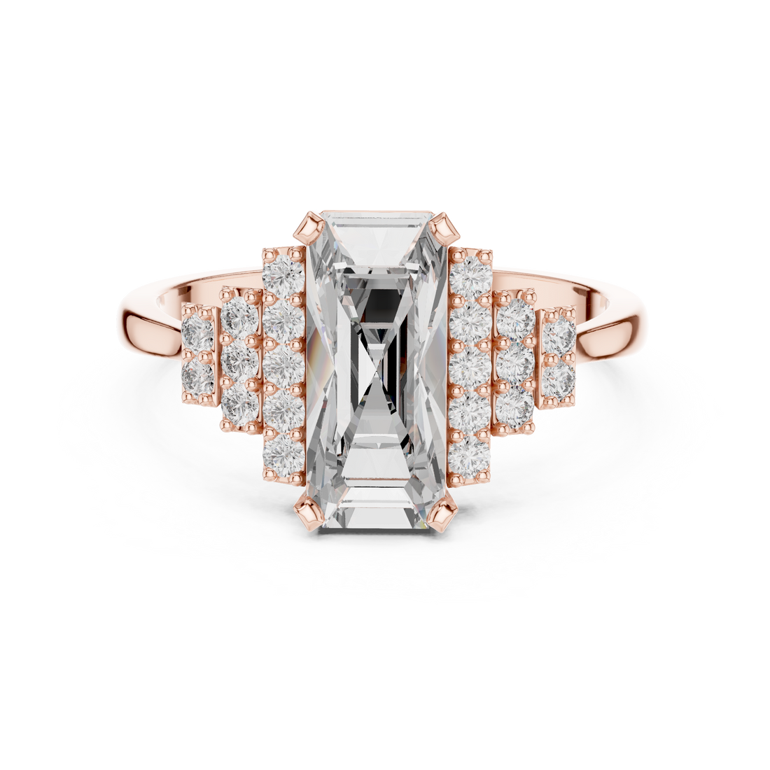 Luminous Lab grown diamond Ring design