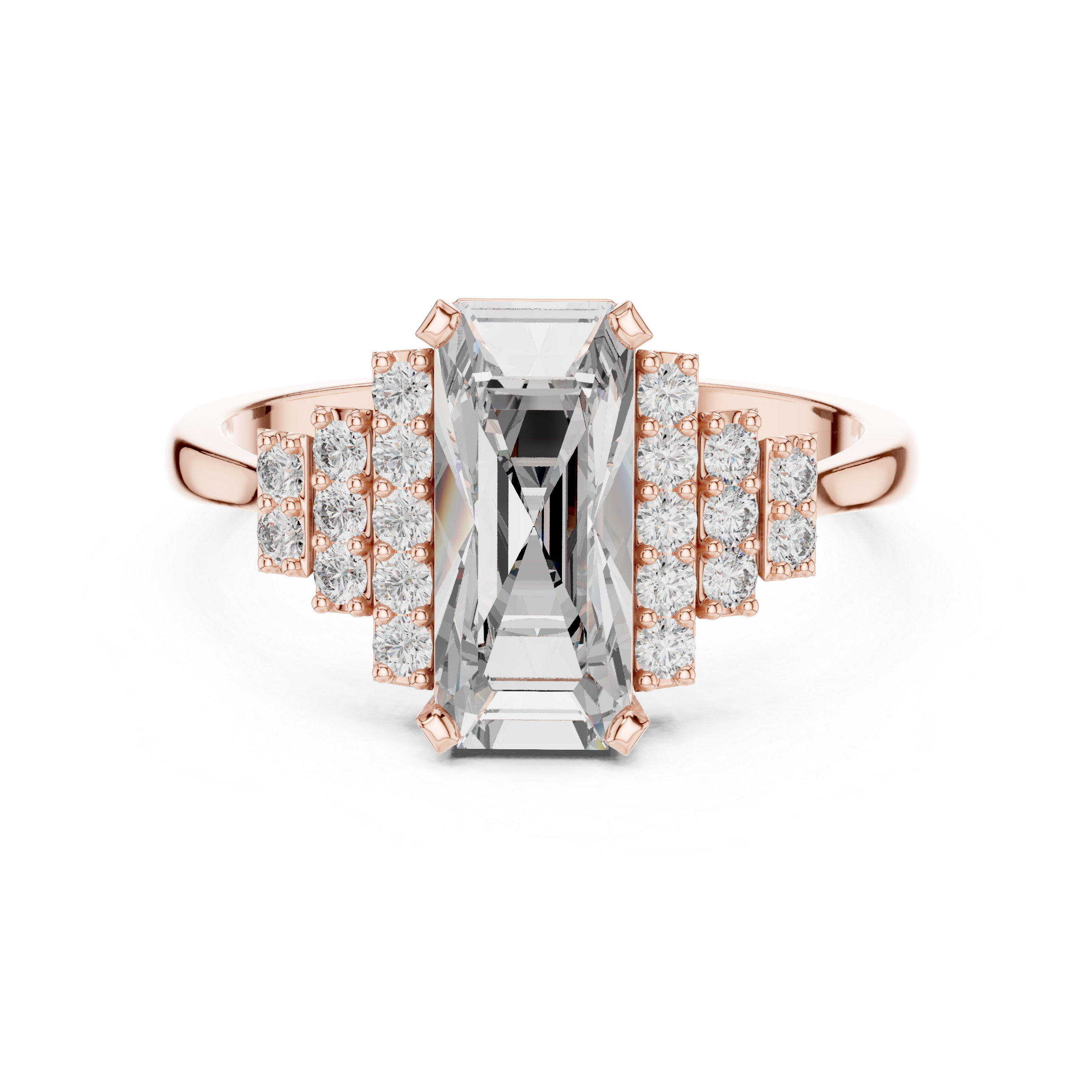 Luminous Lab grown diamond Ring design