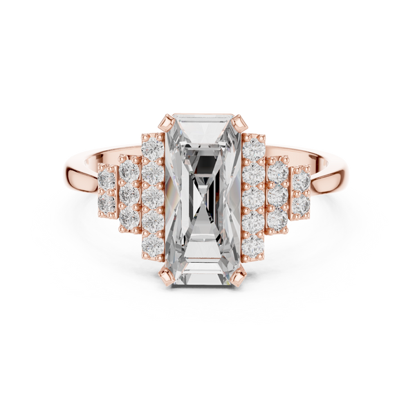 Luminous Lab grown diamond Ring design