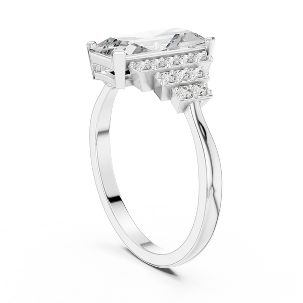 Luminous Lab grown diamond Ring design
