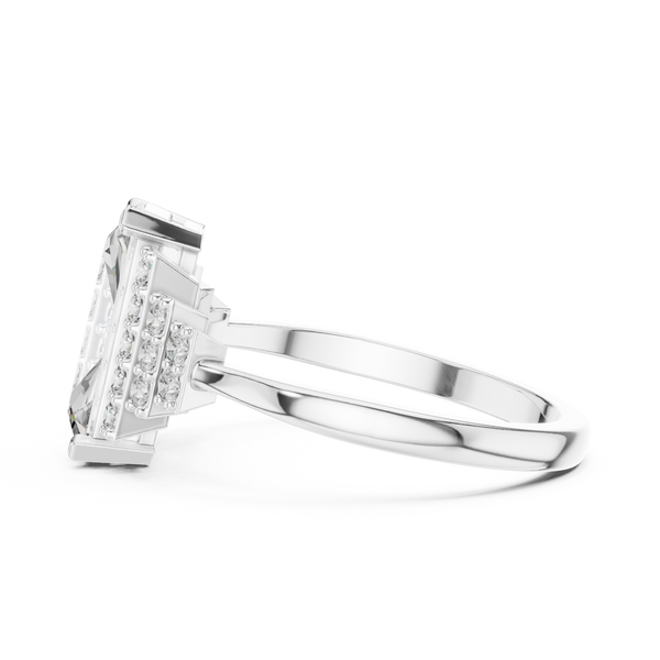 Luminous Lab grown diamond Ring design