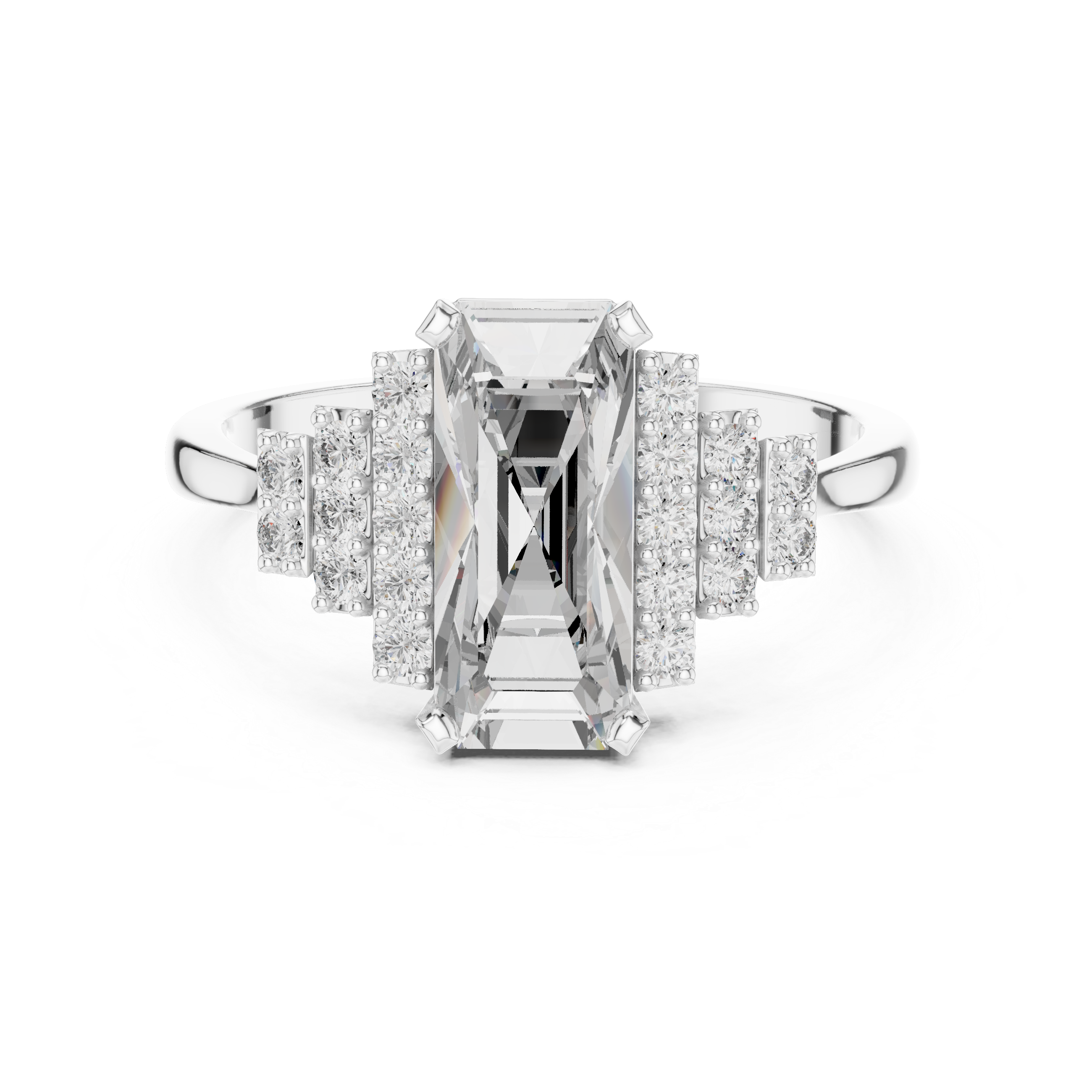 Luminous Lab grown diamond Ring design