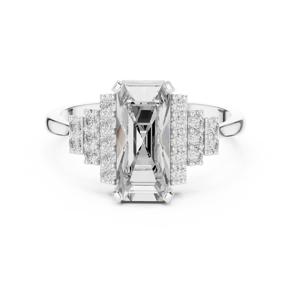 Luminous Lab grown diamond Ring design