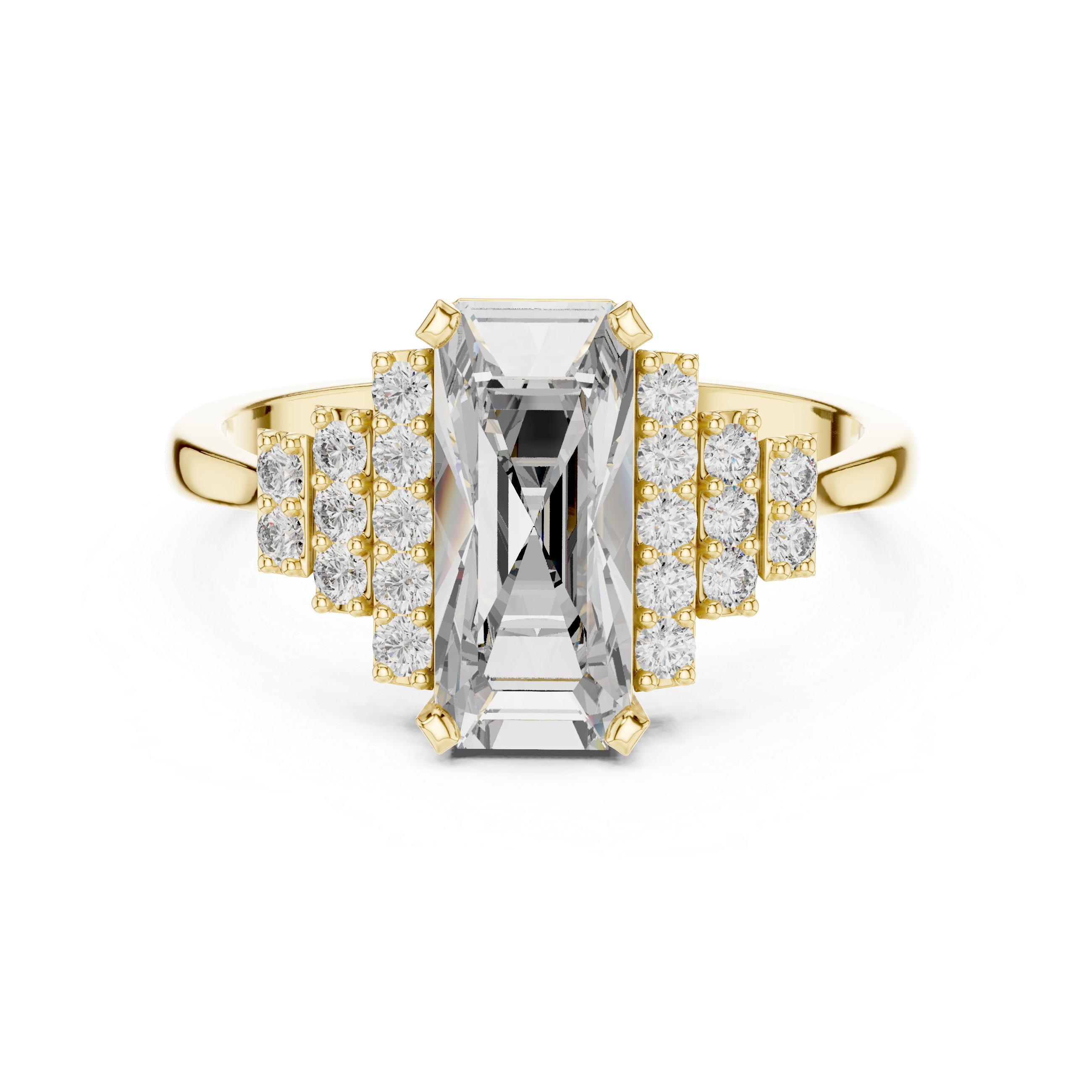Luminous Lab grown diamond Ring design