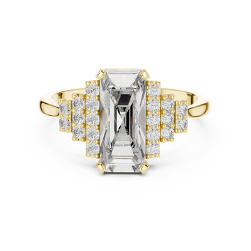 Luminous Lab grown diamond Ring design