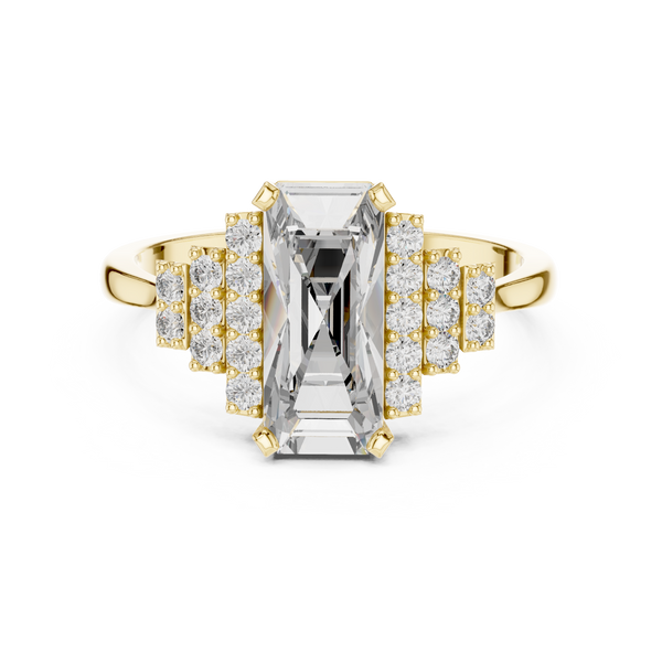 Luminous Lab grown diamond Ring design