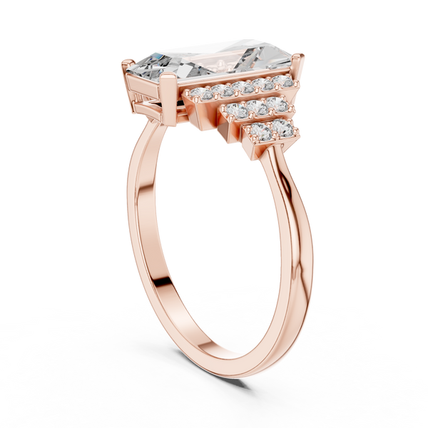 Flourishing Lab grown diamond Ring style