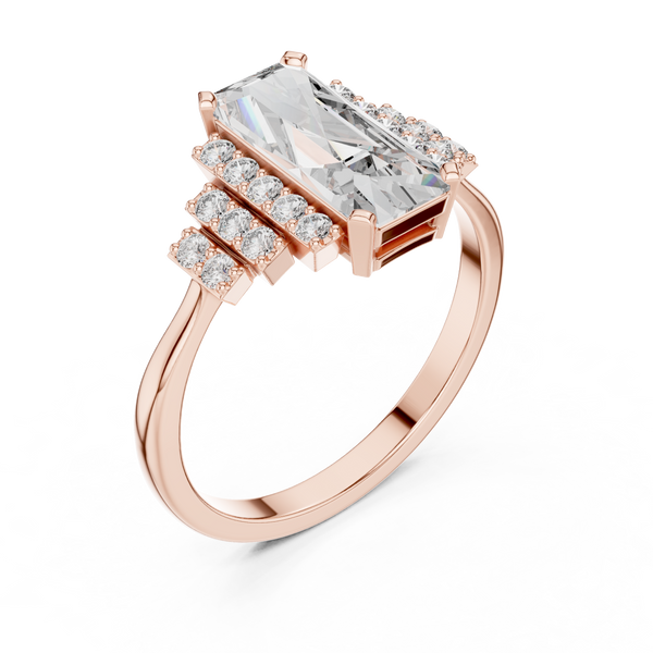 Flourishing Lab grown diamond Ring style