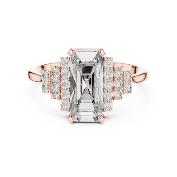 Flourishing Lab grown diamond Ring style