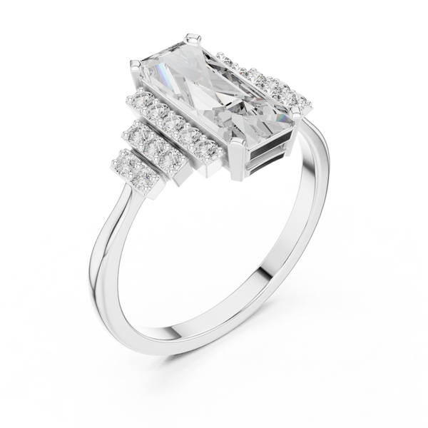 Flourishing Lab grown diamond Ring style
