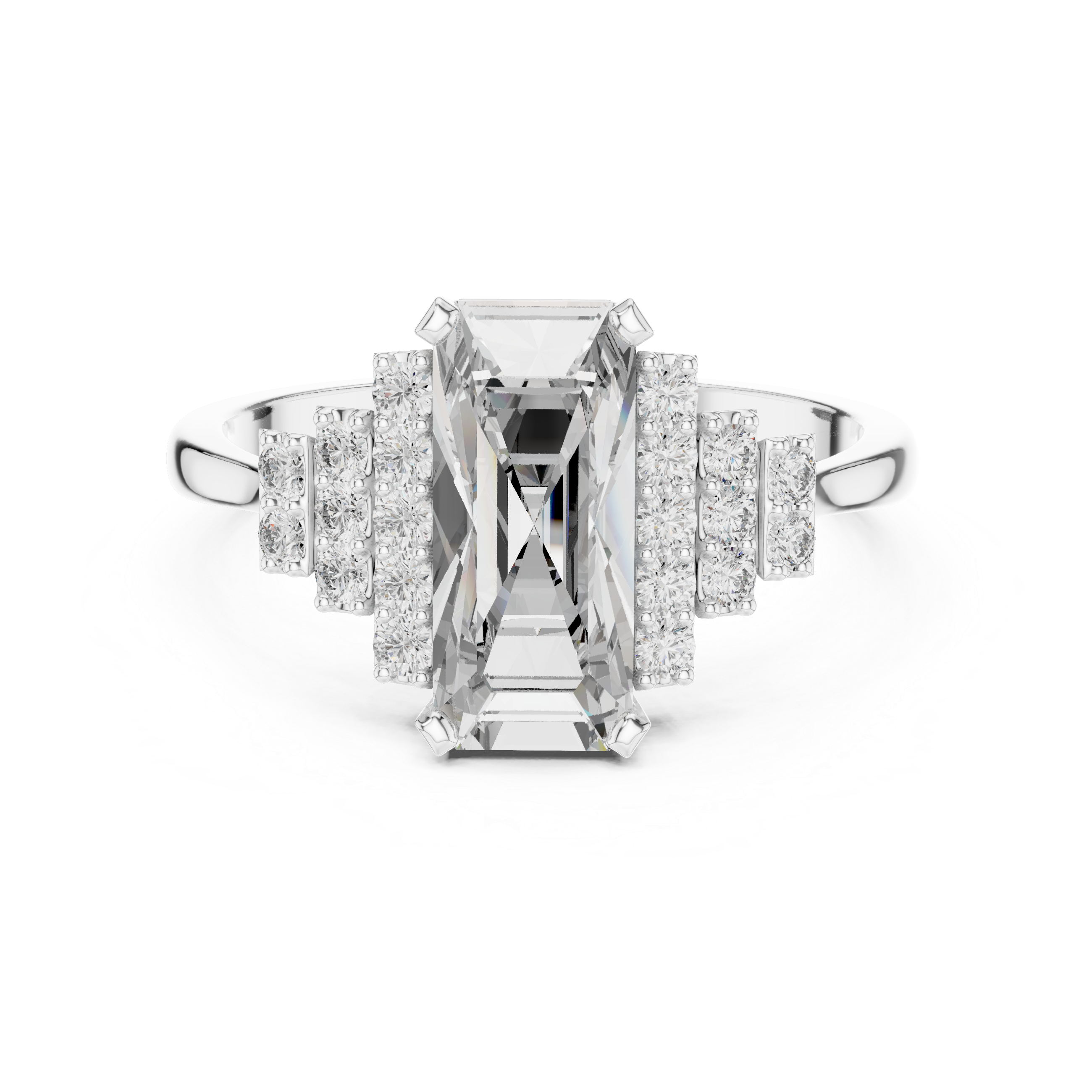 Flourishing Lab grown diamond Ring style