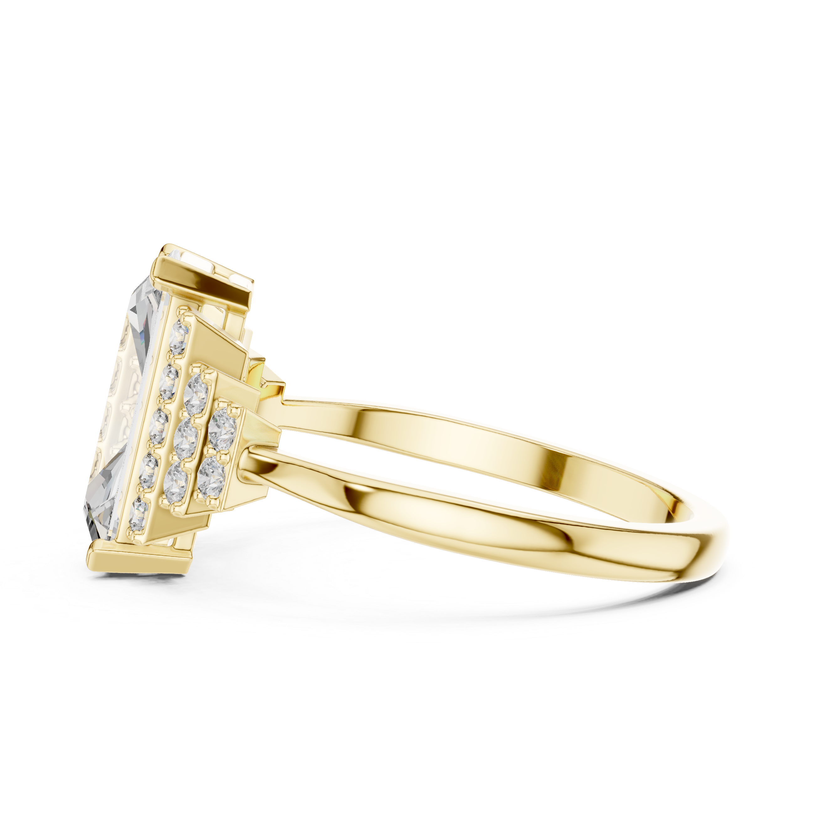 Flourishing Lab grown diamond Ring style