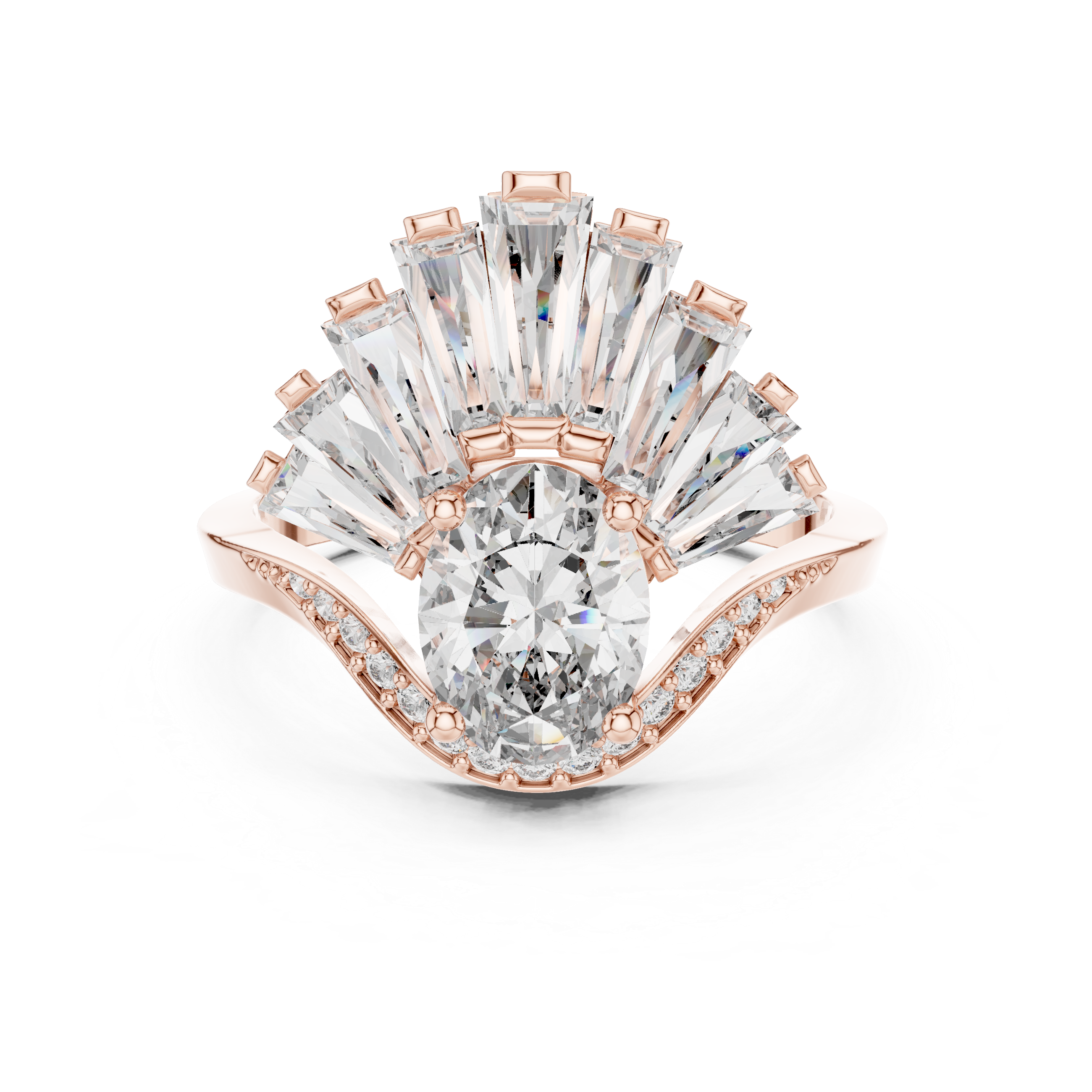 Resplendent Lab grown diamond ring jewelry