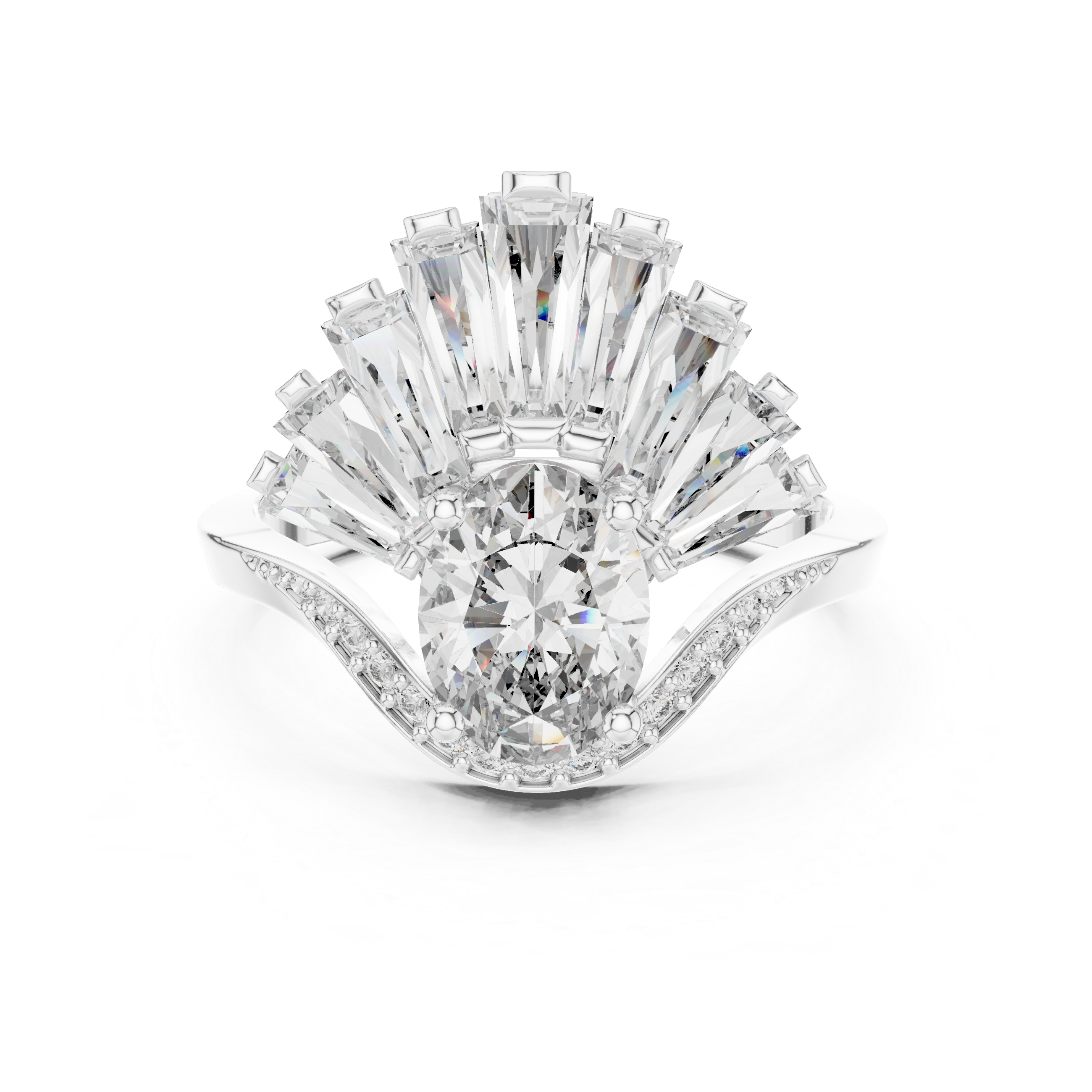 Resplendent Lab grown diamond ring jewelry