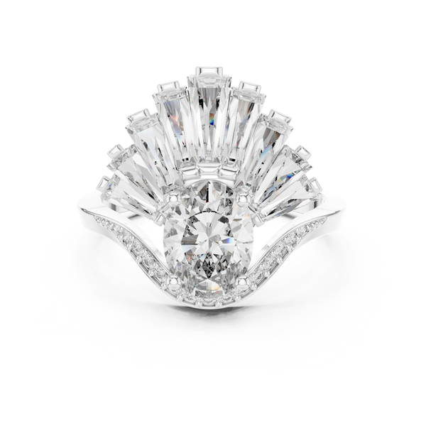 Resplendent Lab grown diamond ring jewelry