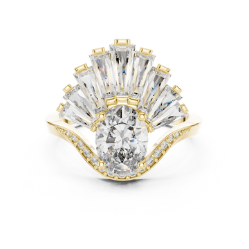Resplendent Lab grown diamond ring jewelry