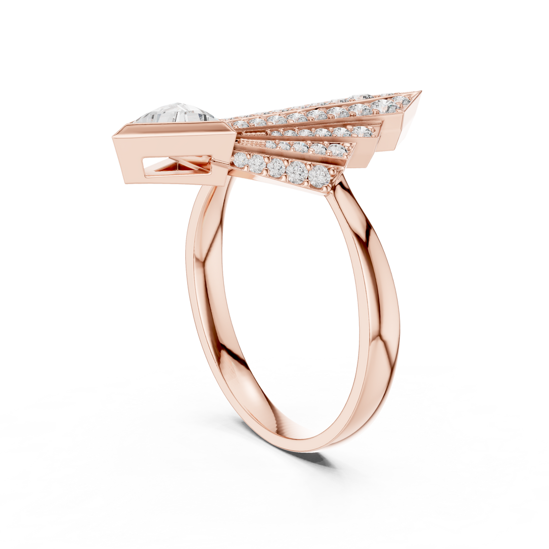 Ritzy Lab grown diamond Ring style