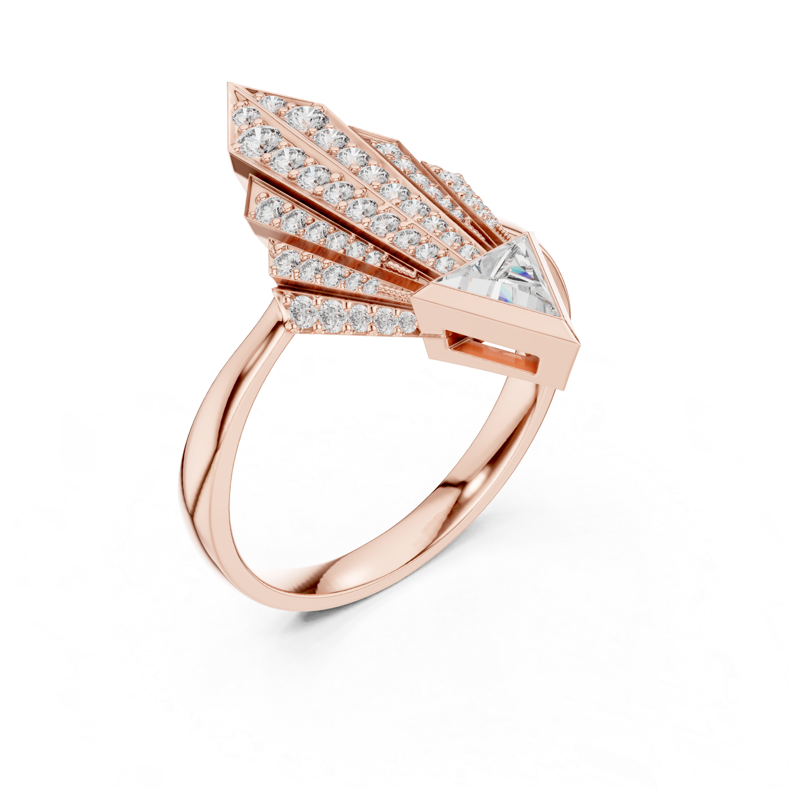 Ritzy Lab grown diamond Ring style