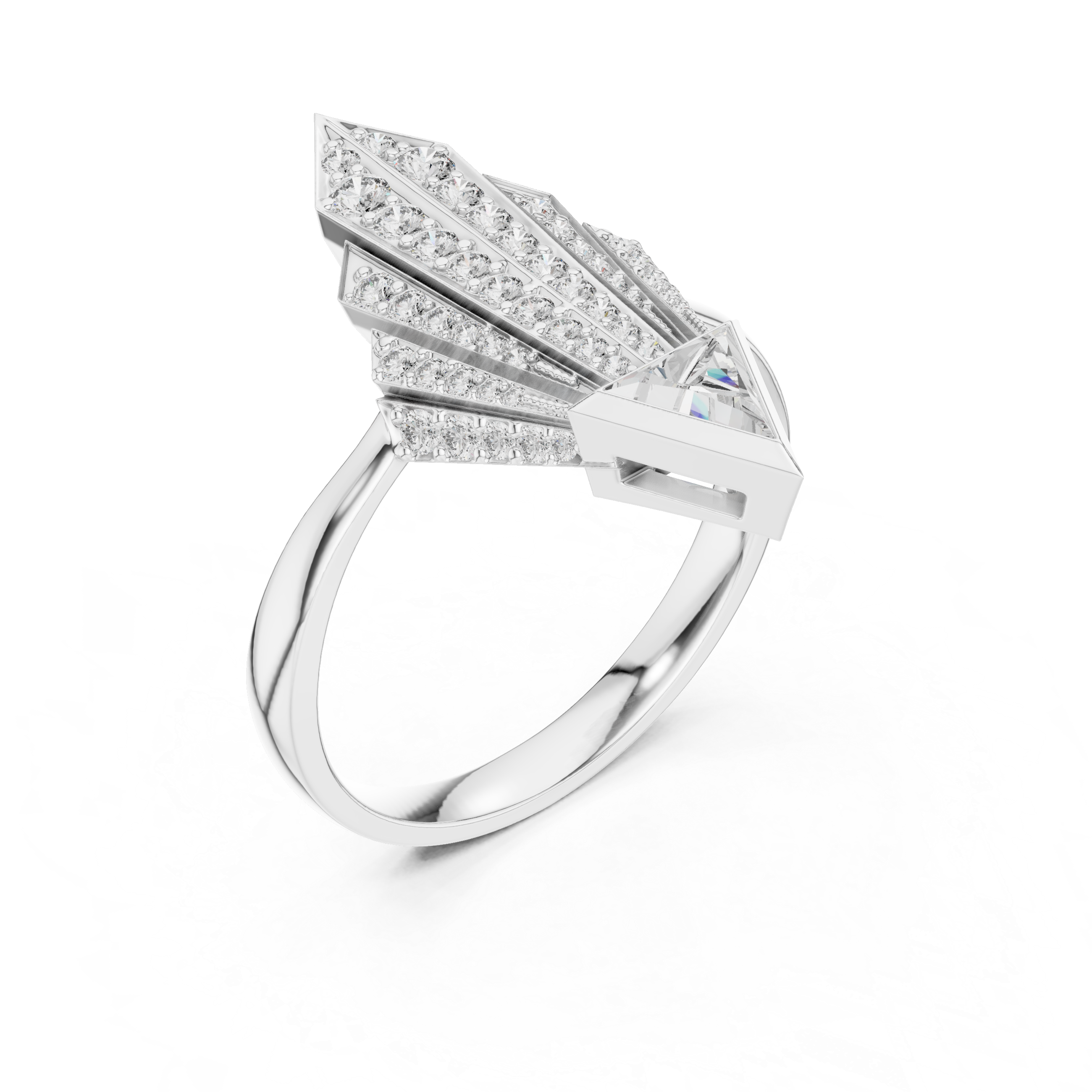 Ritzy Lab grown diamond Ring style