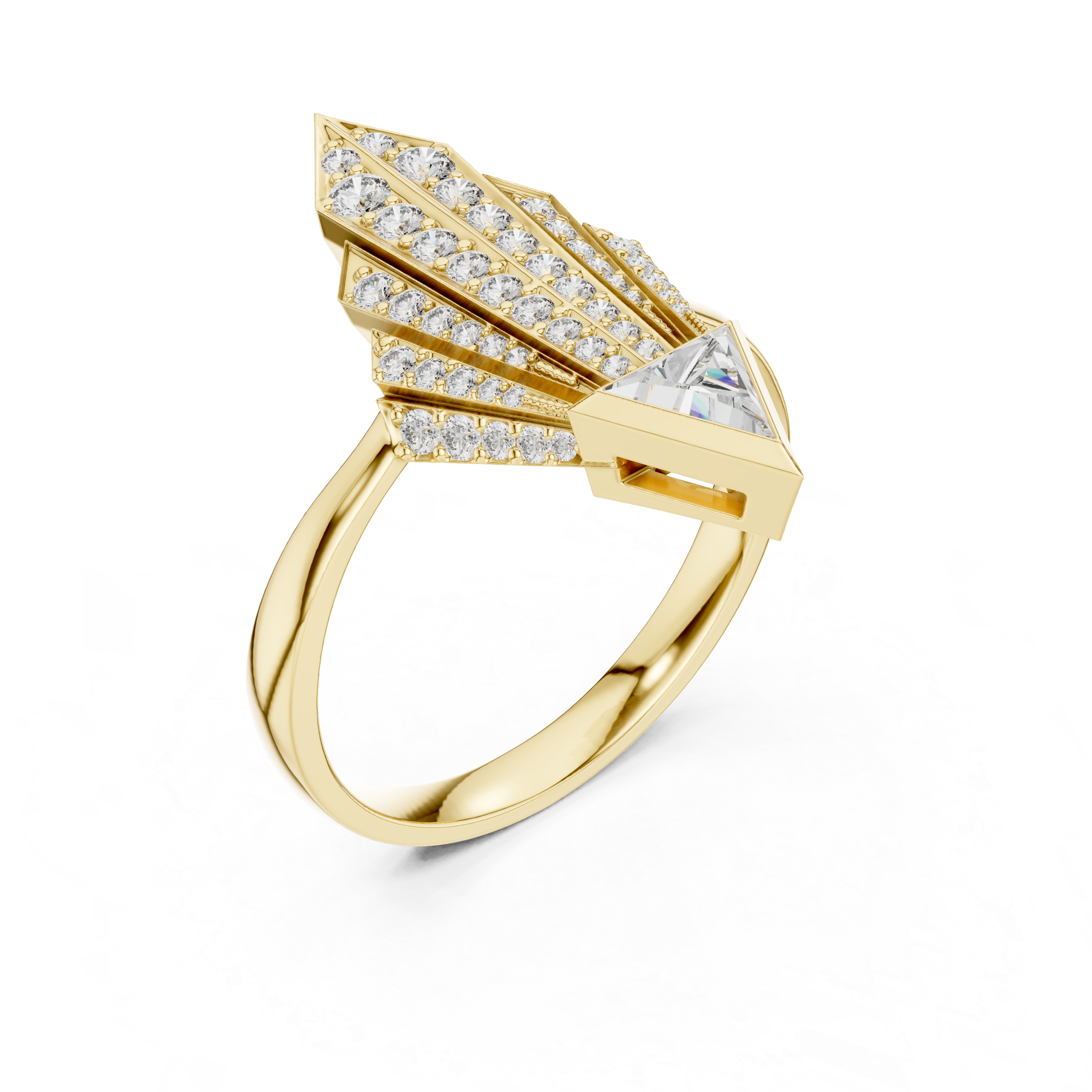 Ritzy Lab grown diamond Ring style