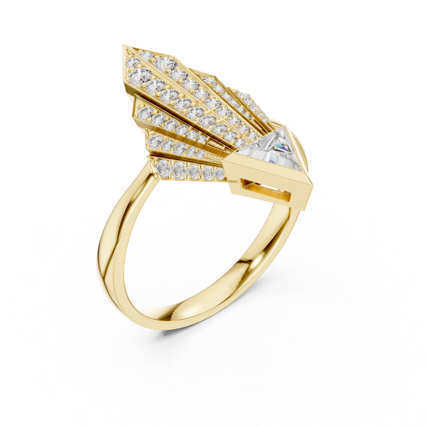 Ritzy Lab grown diamond Ring style