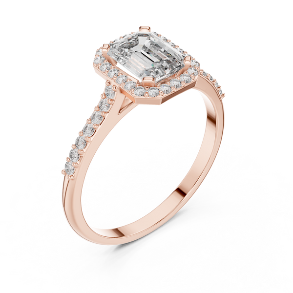 Stellar Lab grown diamond Ring set