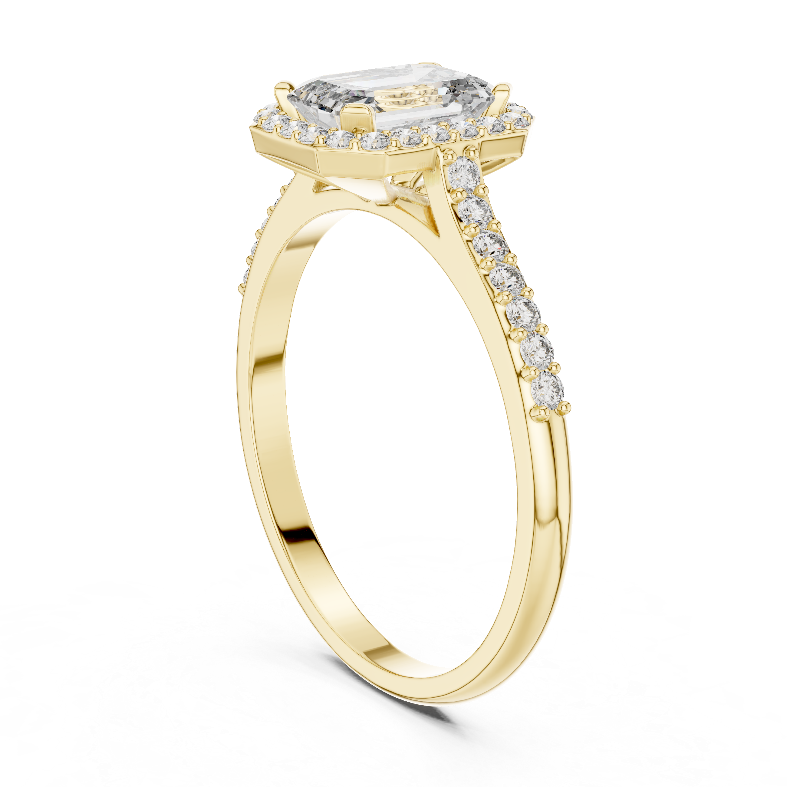Stellar Lab grown diamond Ring set
