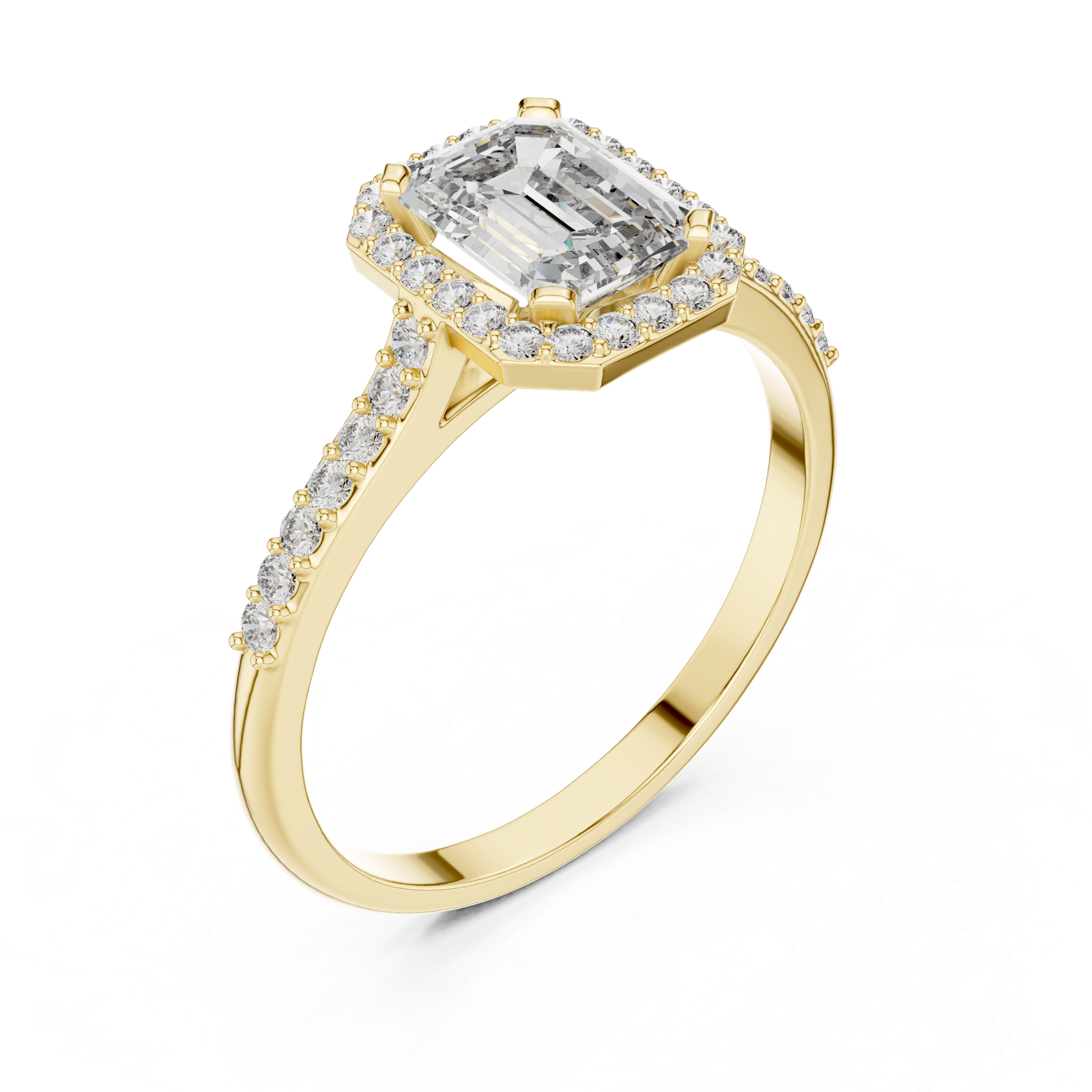 Stellar Lab grown diamond Ring set