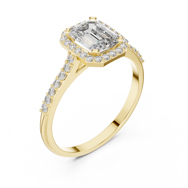 Stellar Lab grown diamond Ring set