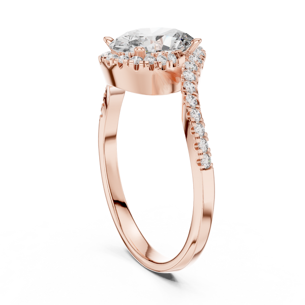 Classy Lab grown diamond Ring set