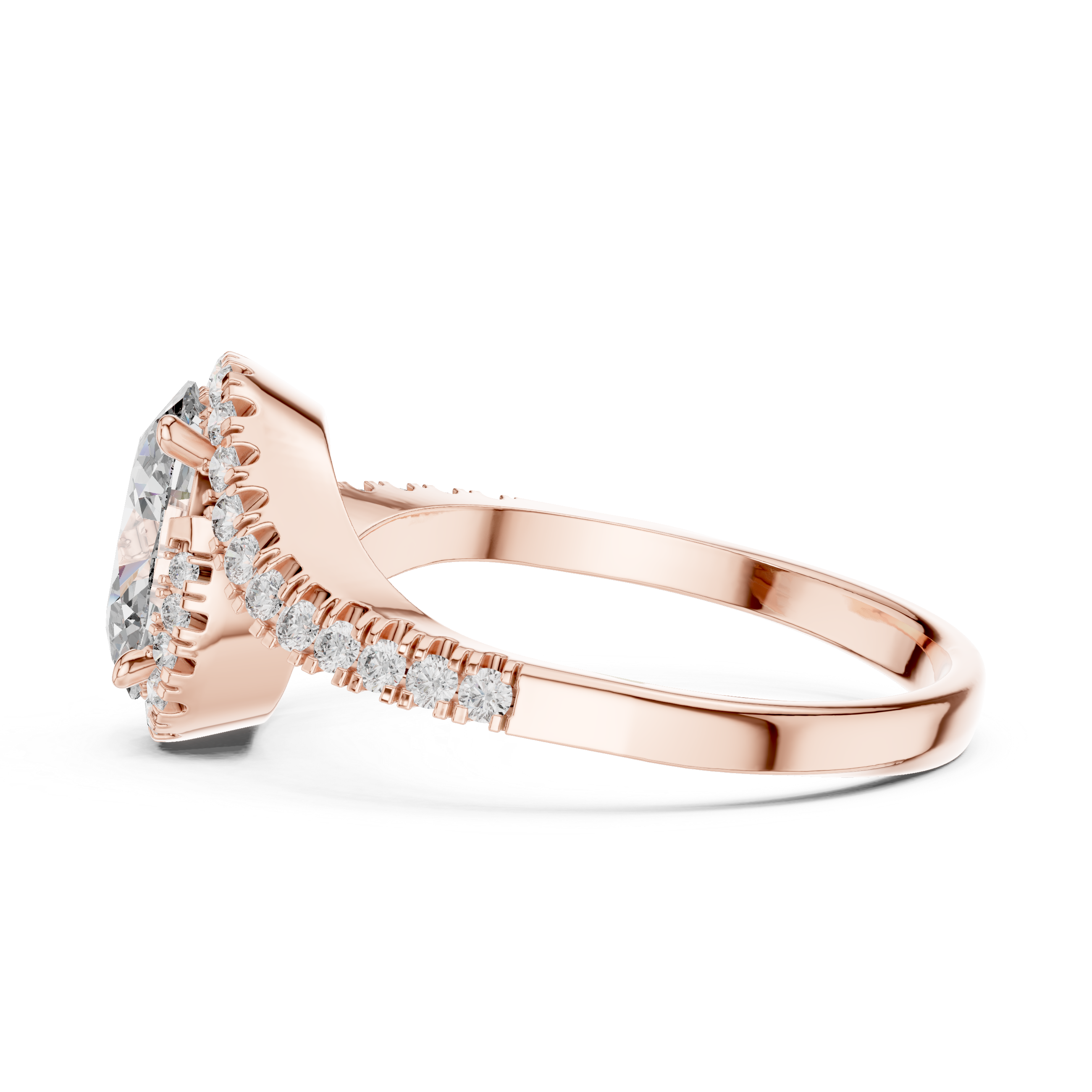 Classy Lab grown diamond Ring set