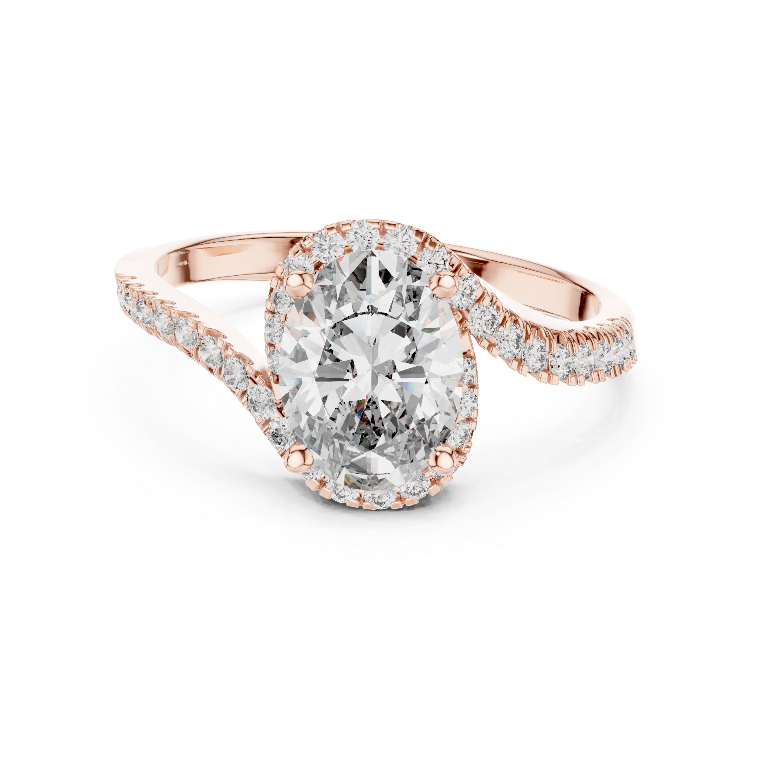 Classy Lab grown diamond Ring set