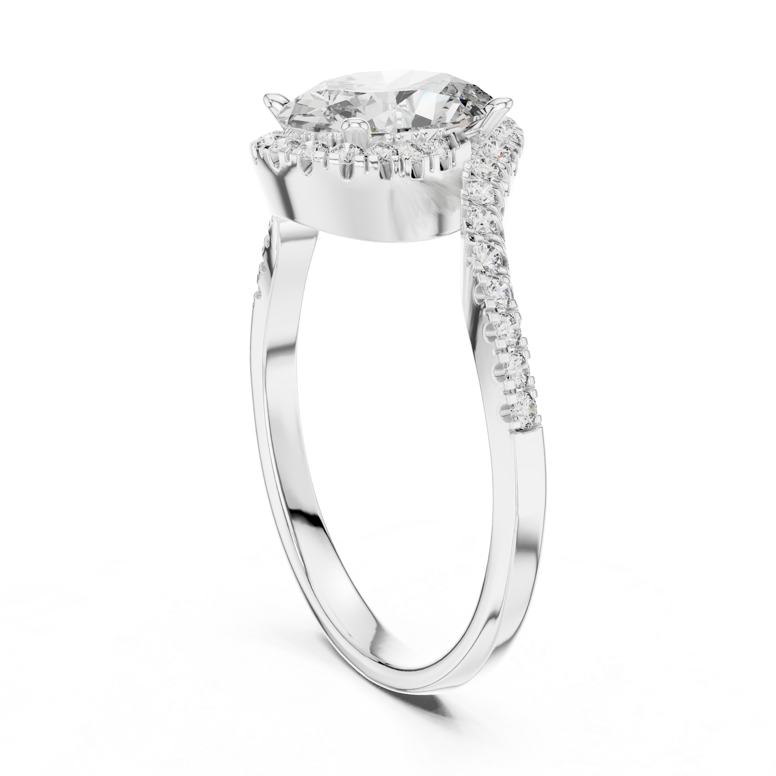 Classy Lab grown diamond Ring set