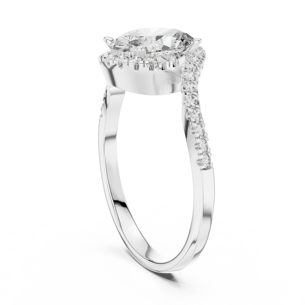 Classy Lab grown diamond Ring set