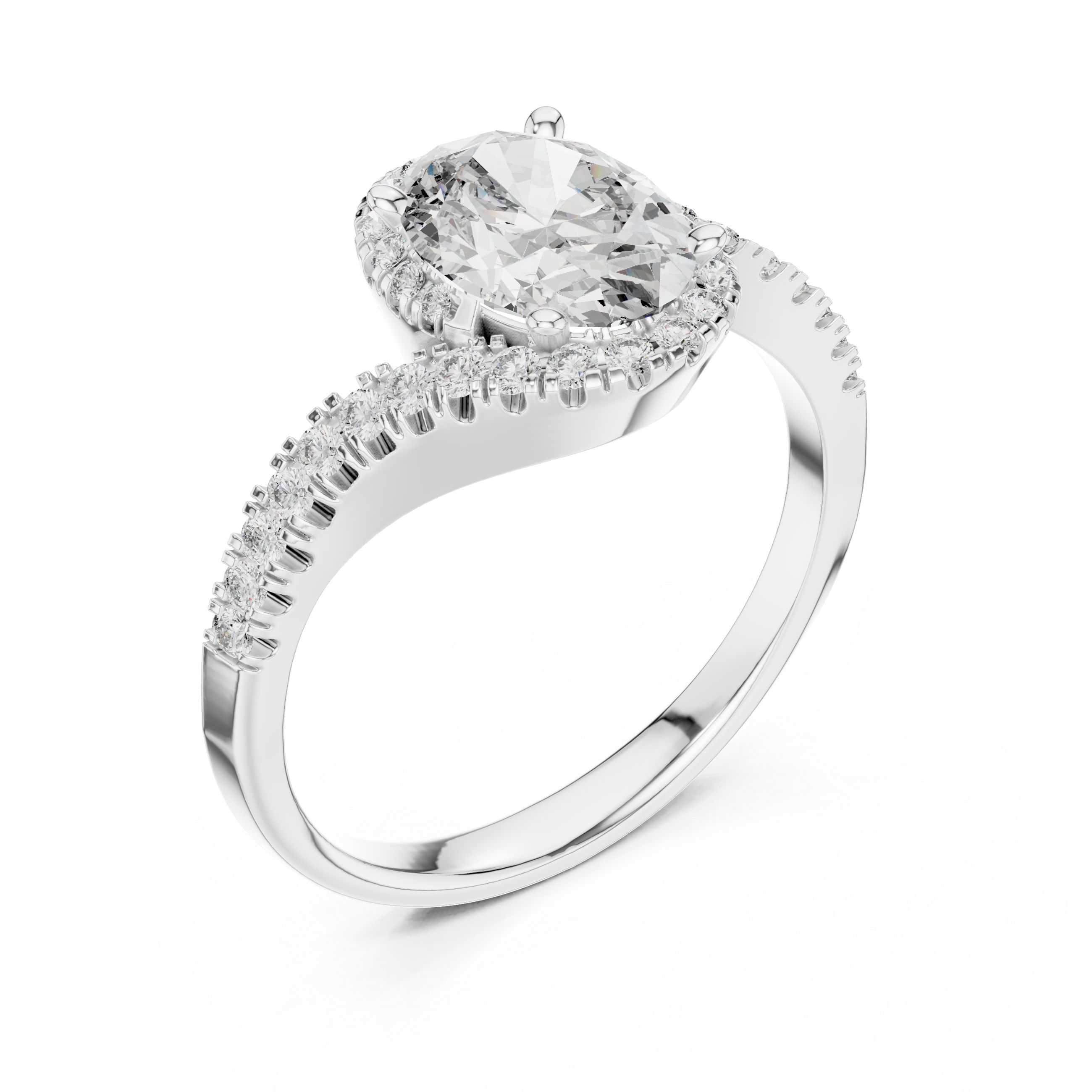 Classy Lab grown diamond Ring set