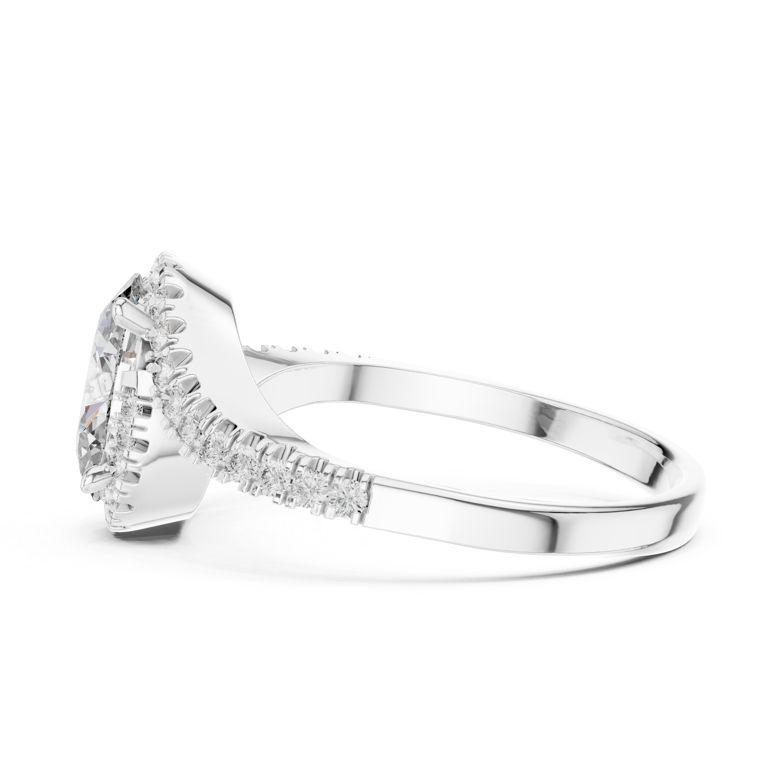 Classy Lab grown diamond Ring set