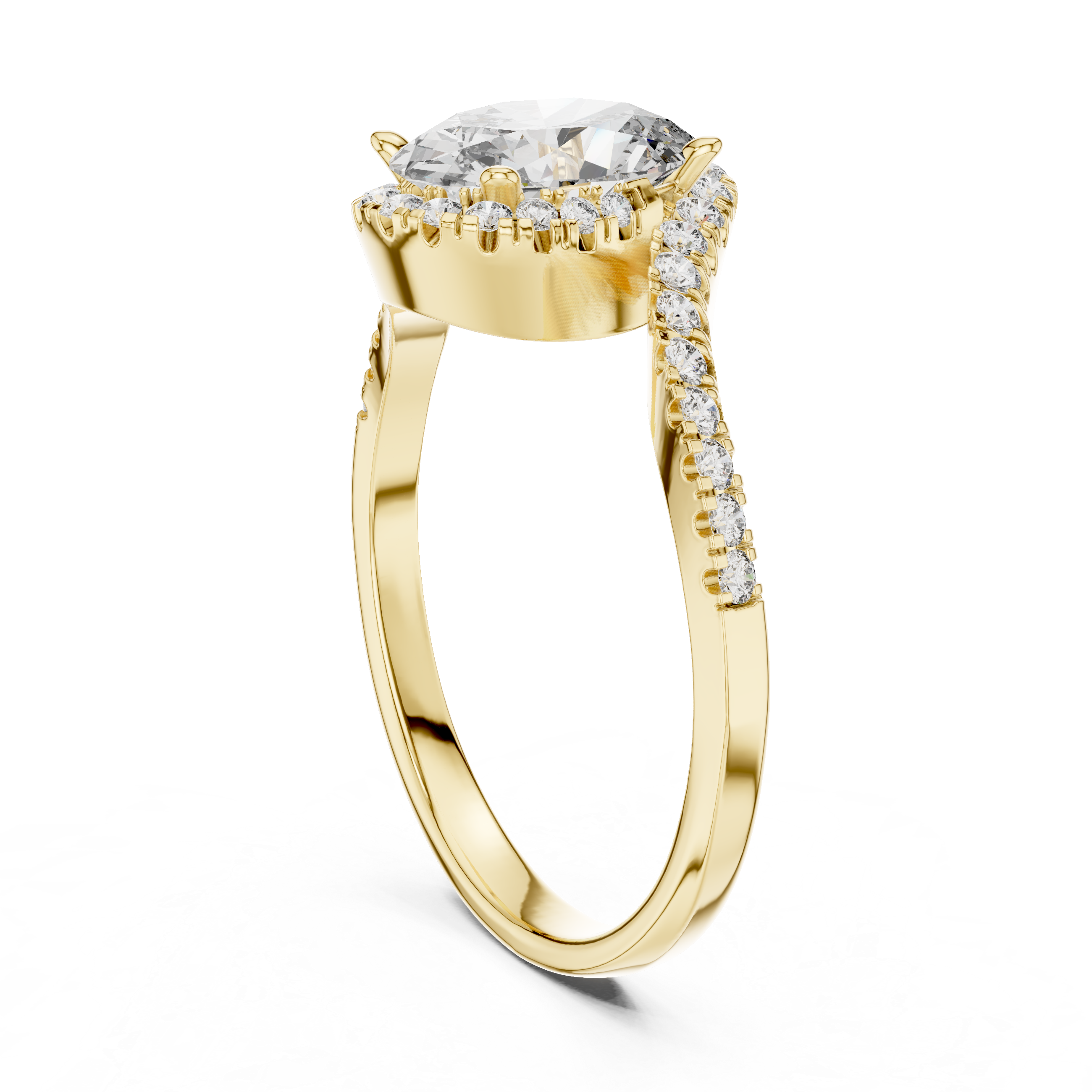 Classy Lab grown diamond Ring set