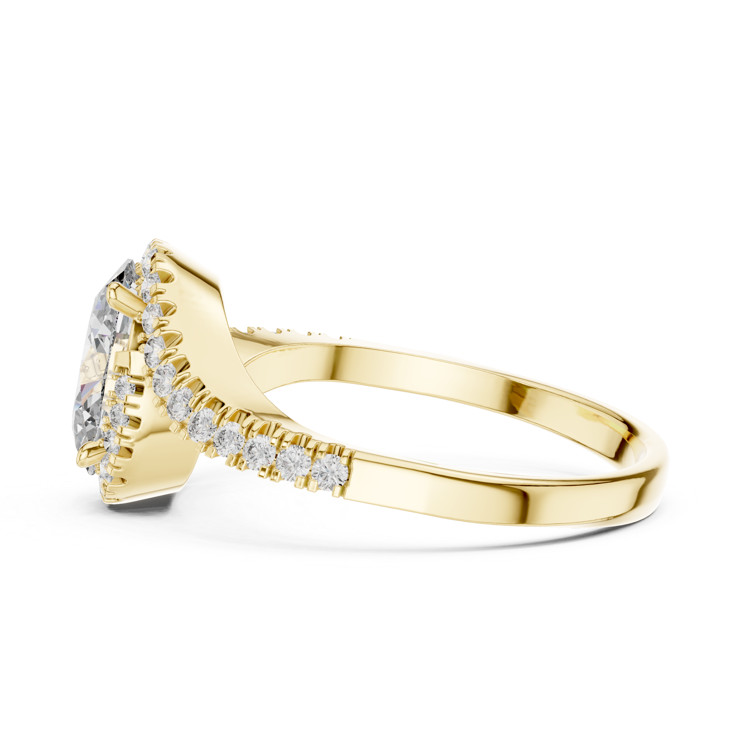 Classy Lab grown diamond Ring set