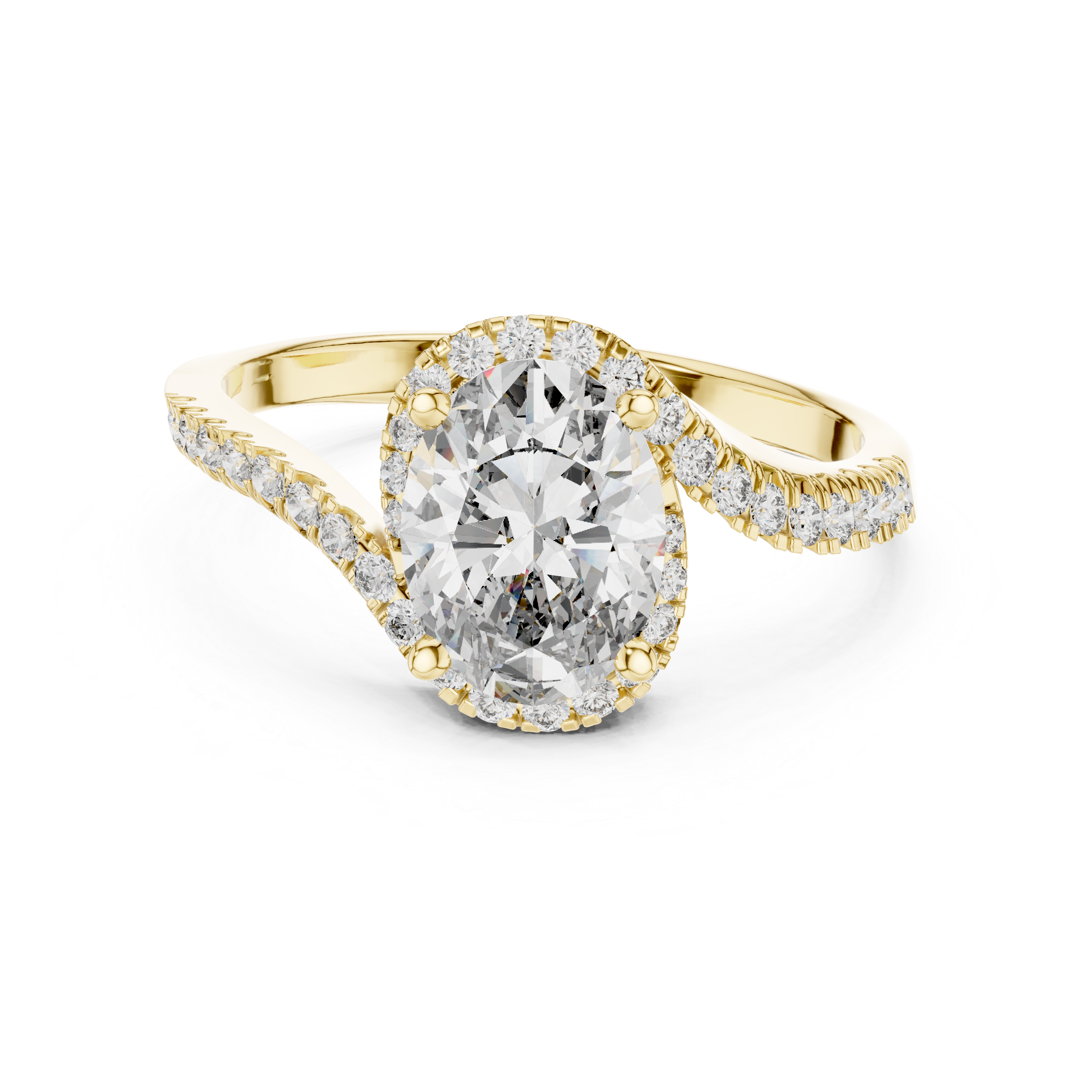 Classy Lab grown diamond Ring set