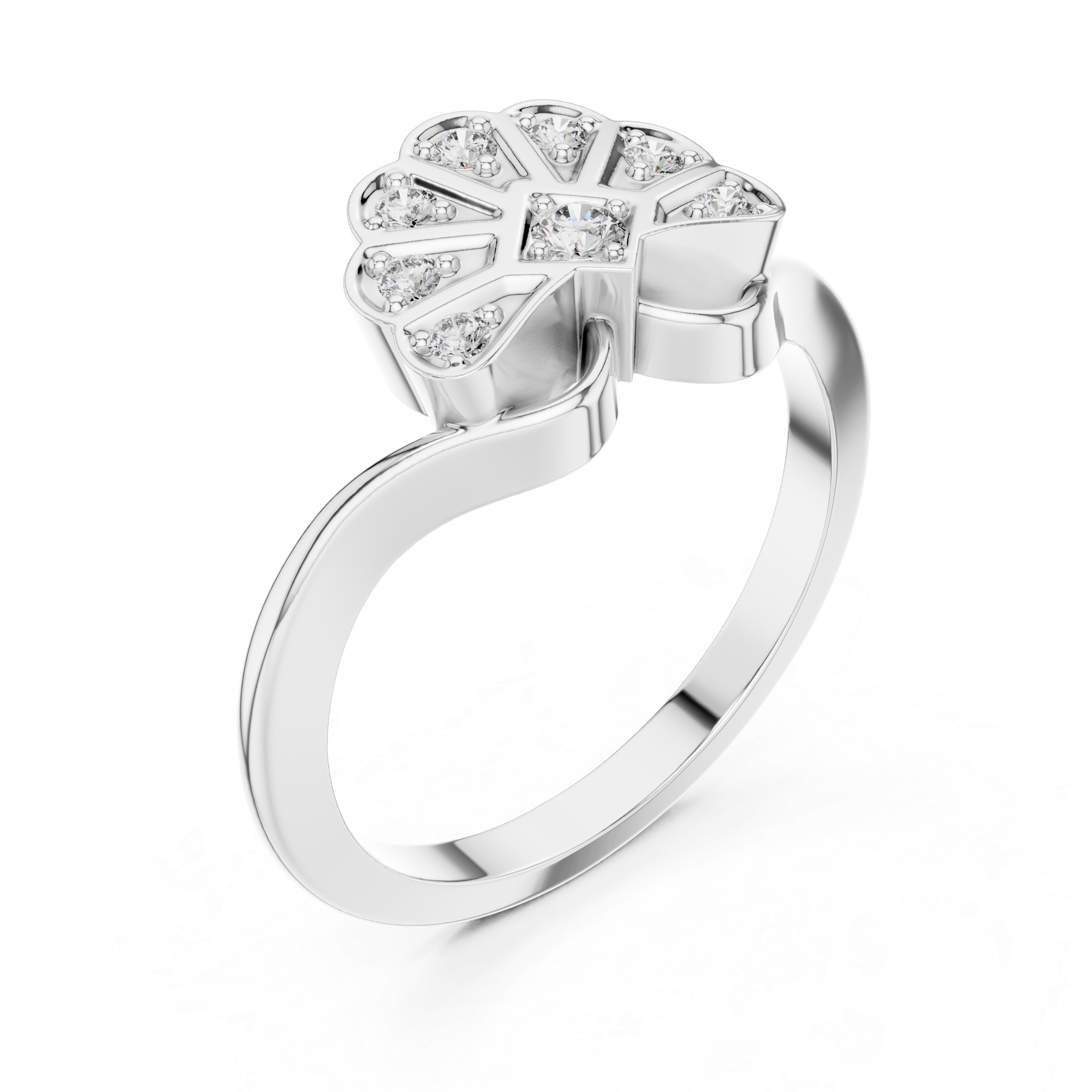 Magnificent Lab grown diamond Ring band