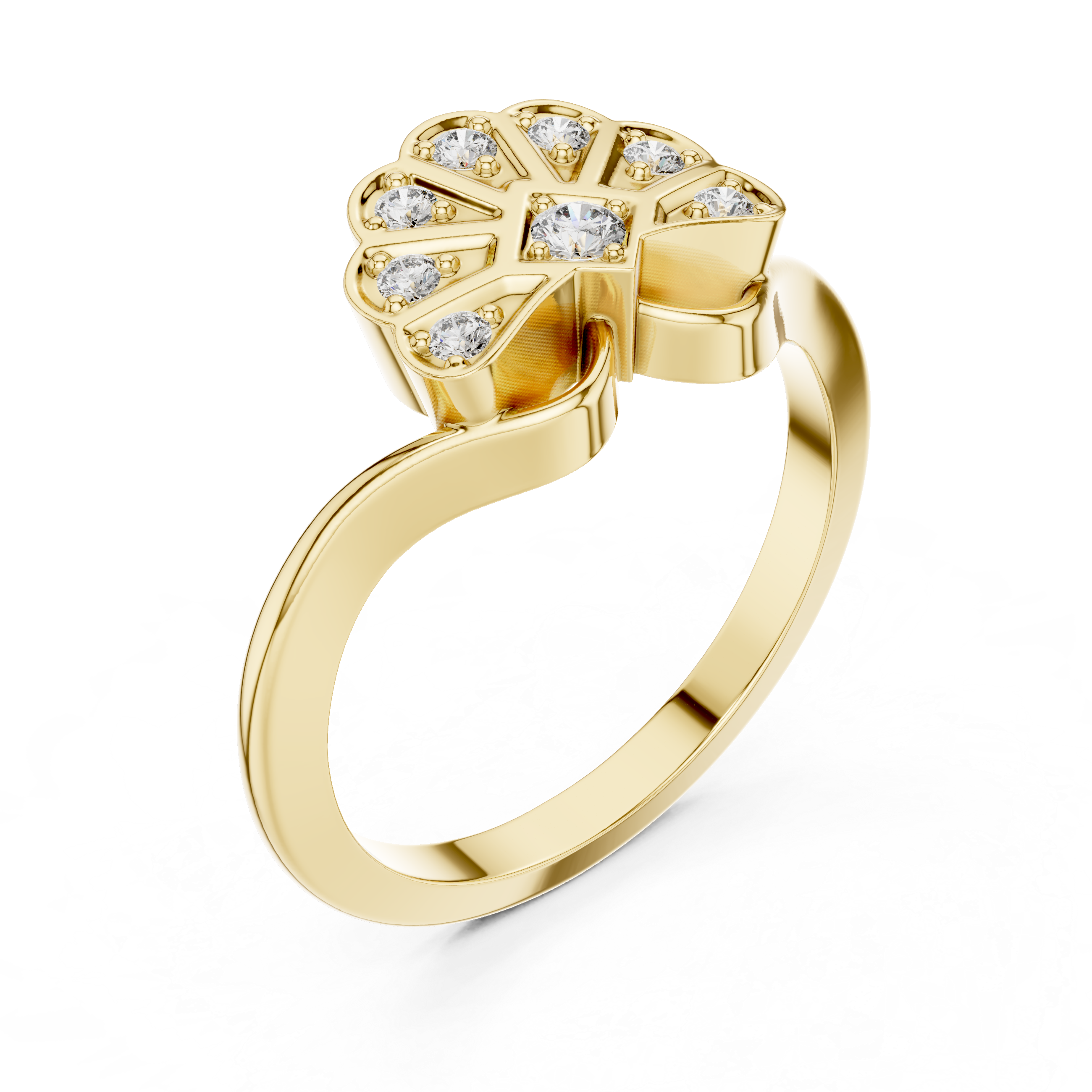 Magnificent Lab grown diamond Ring band