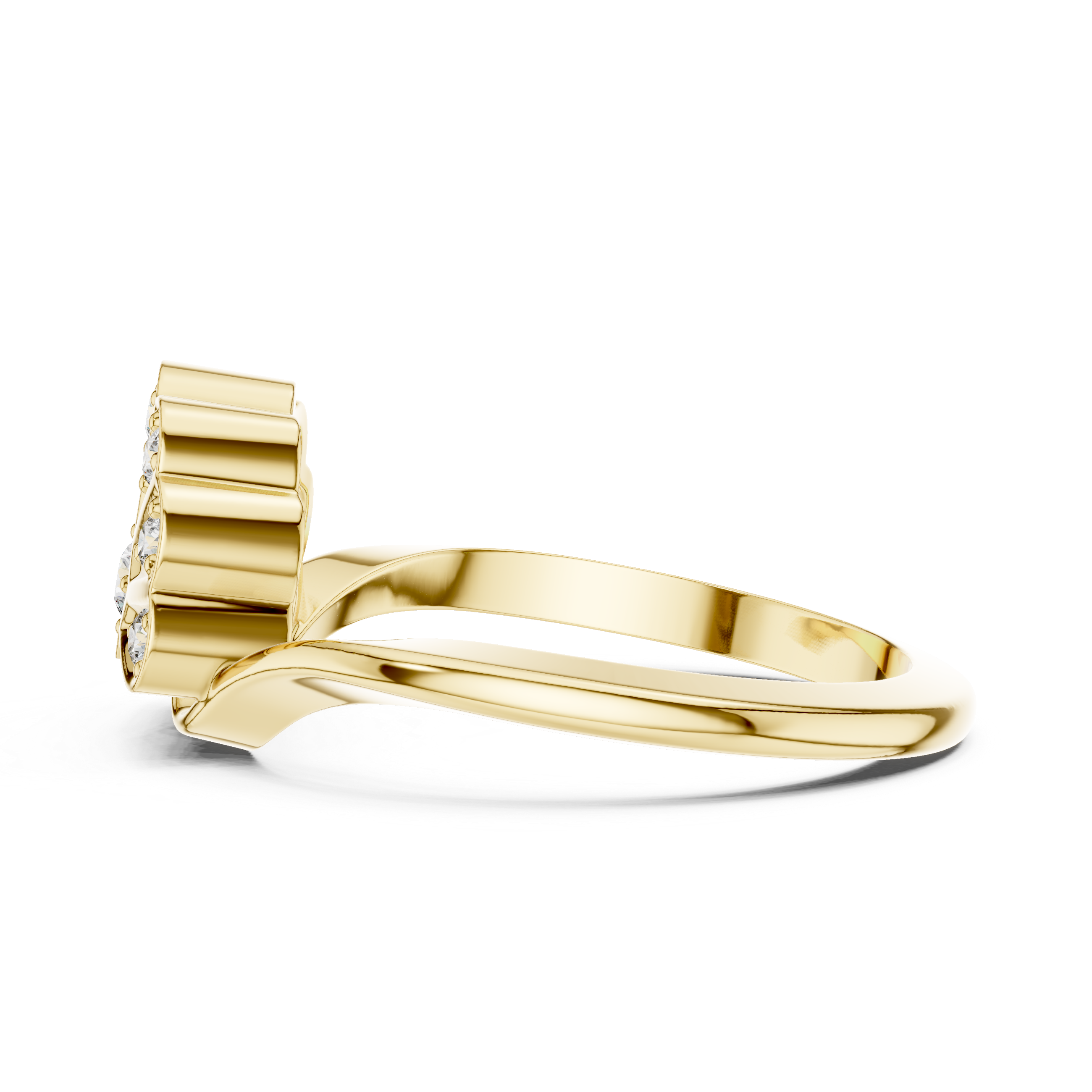 Magnificent Lab grown diamond Ring band