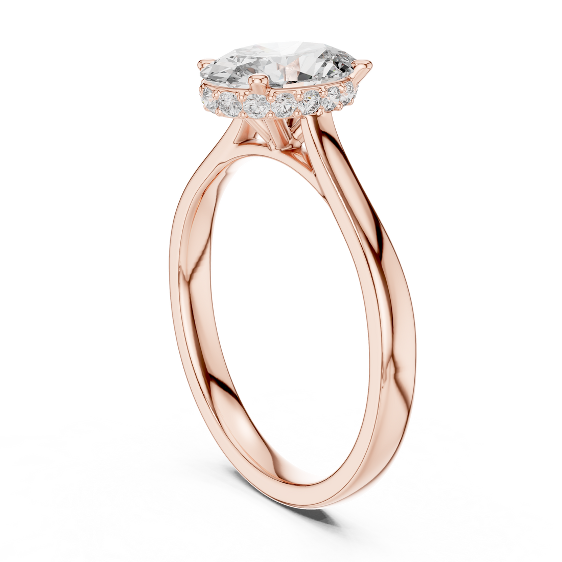 Glowing Lab grown diamond Ring style