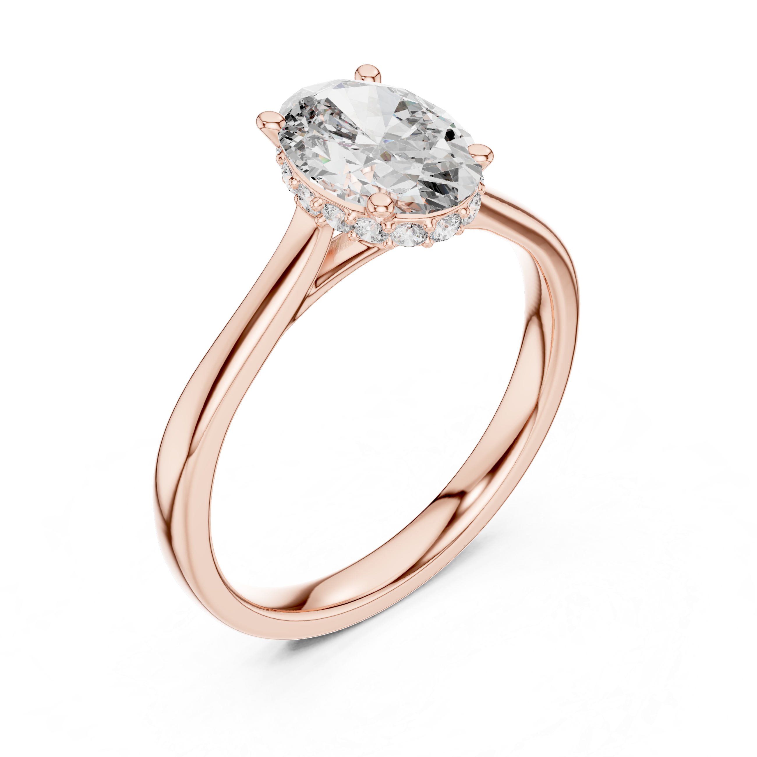 Glowing Lab grown diamond Ring style