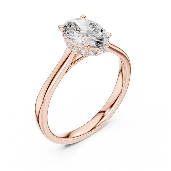 Glowing Lab grown diamond Ring style