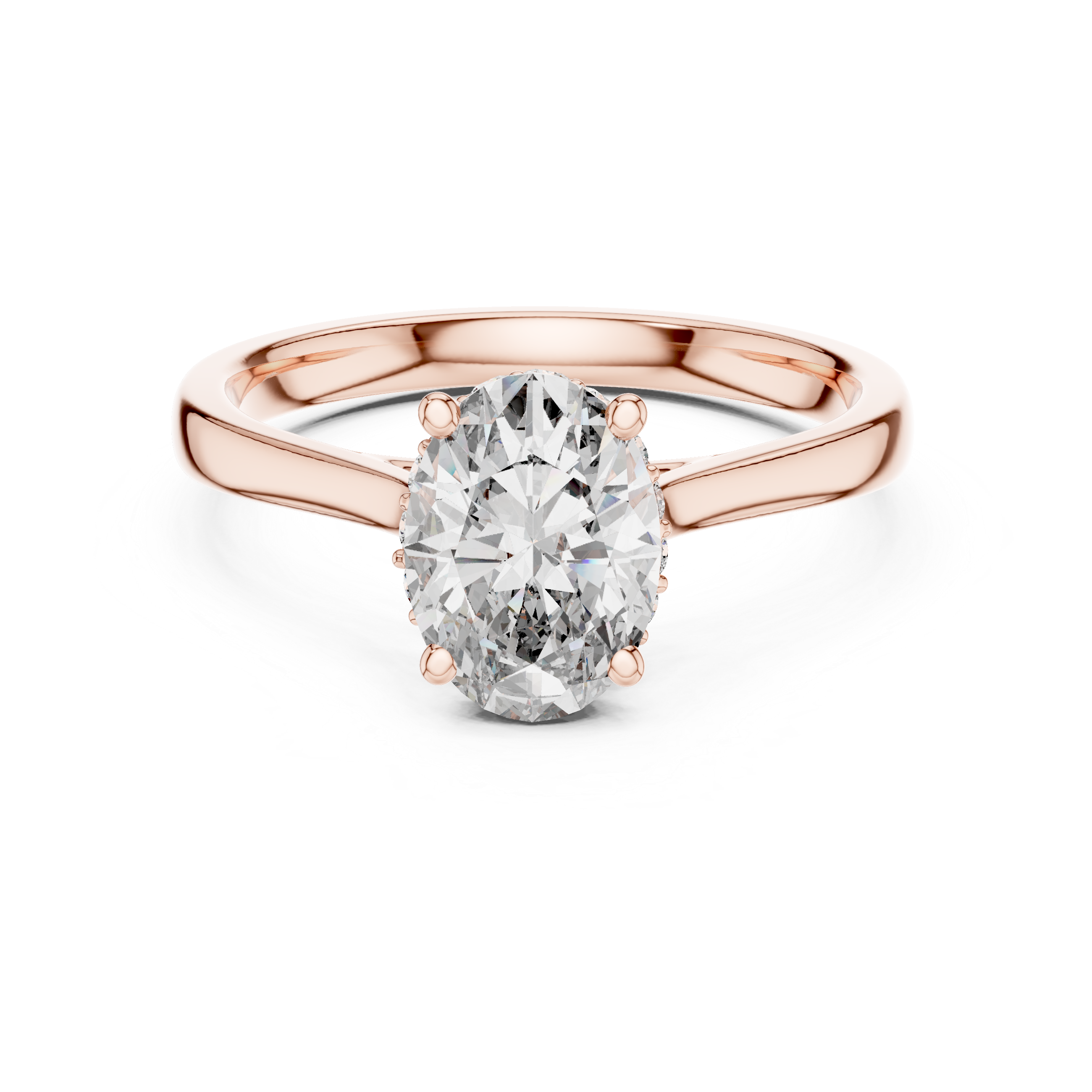 Glowing Lab grown diamond Ring style