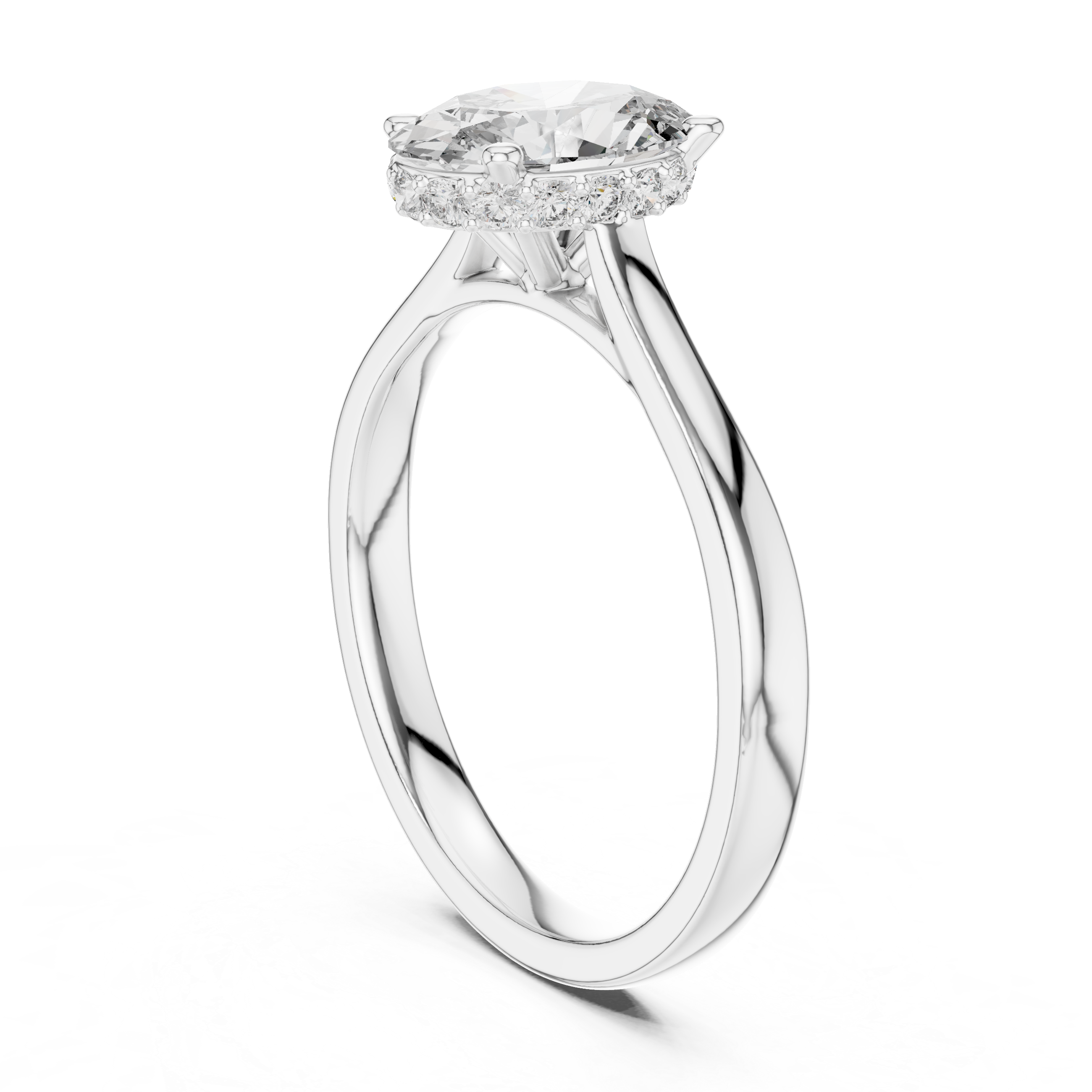 Glowing Lab grown diamond Ring style