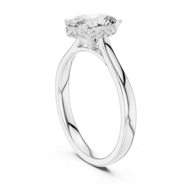Glowing Lab grown diamond Ring style